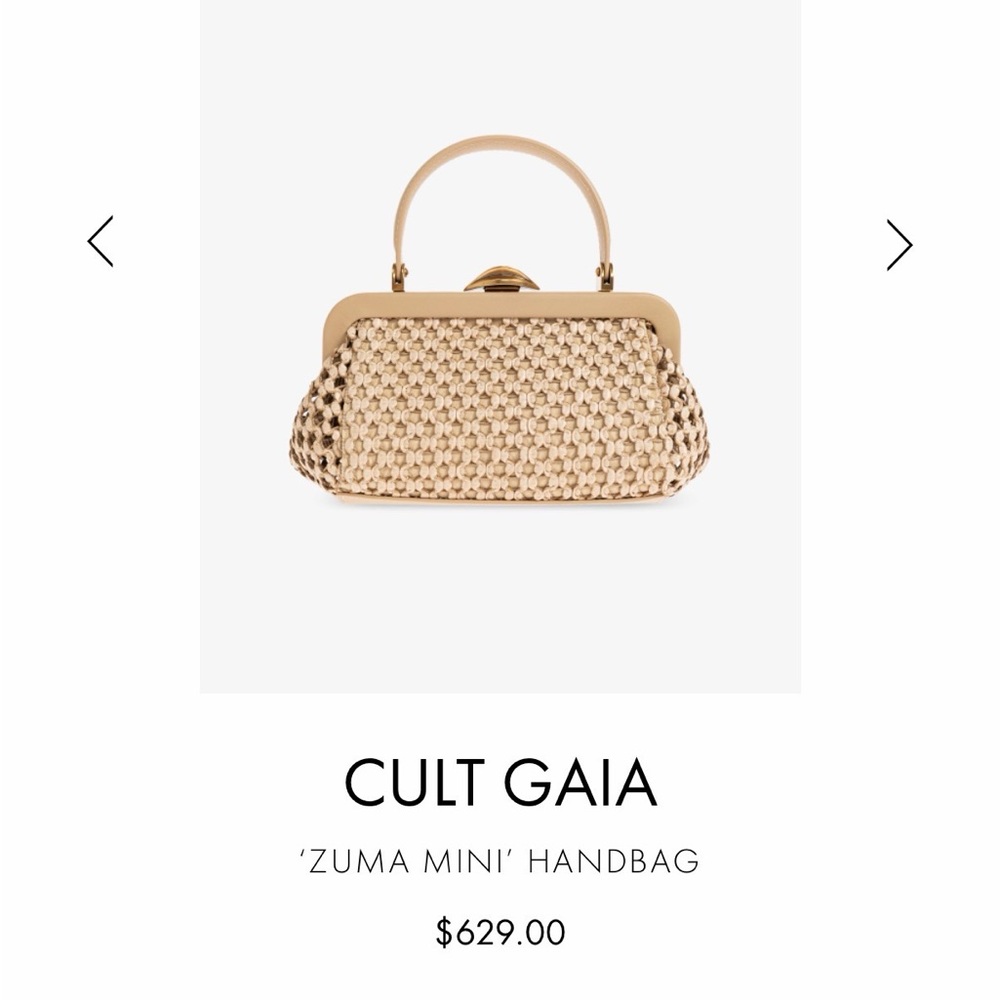 Cult Gaia Zuma Mini Handbag!